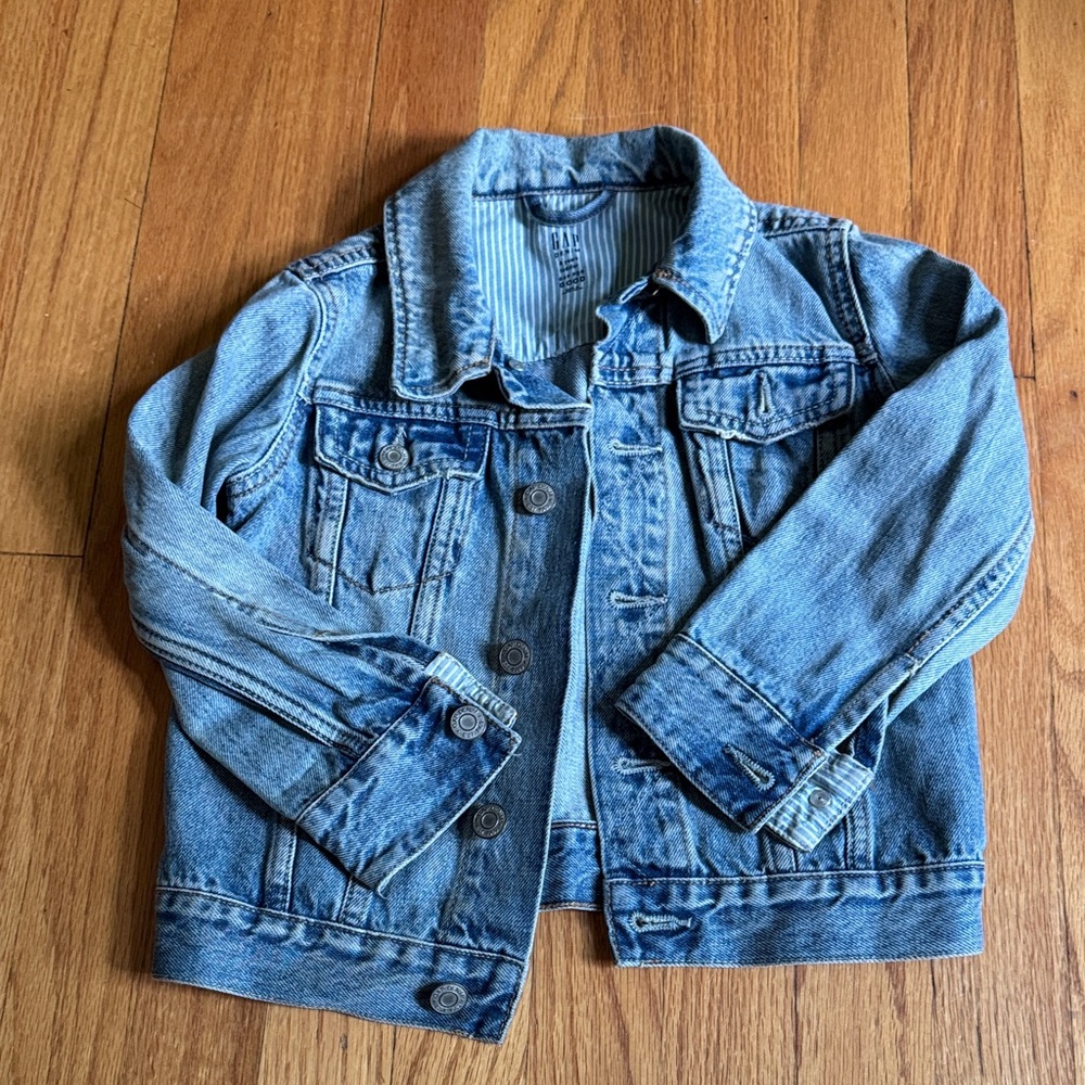 GAP Toddler Classic Denim Kids Jacket 4T EUC